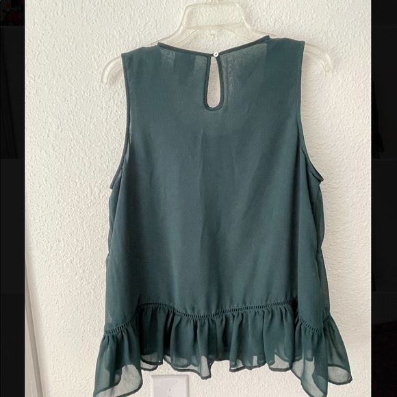 Knox Rose Green Tank Top - L - Picture 2 of 3